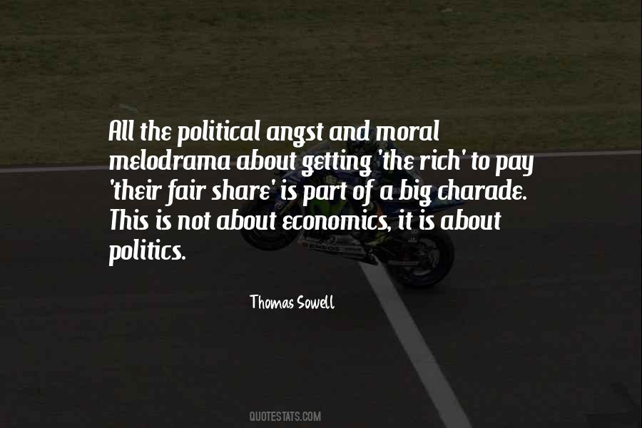 Quotes About Economics And Politics #779367