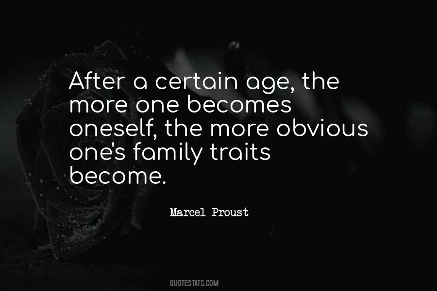 Quotes About Traits #1205561