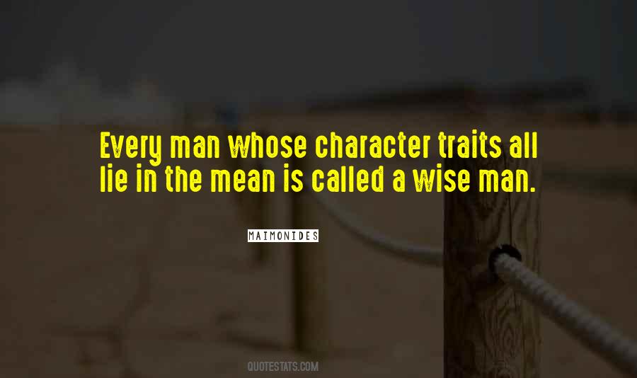 Quotes About Traits #1217670