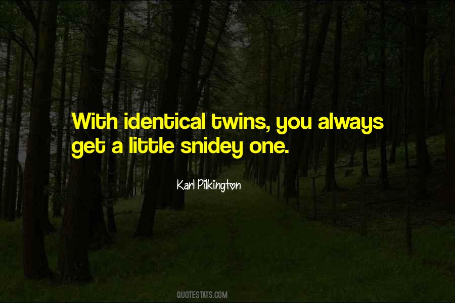 Quotes About Identical Twins #100588