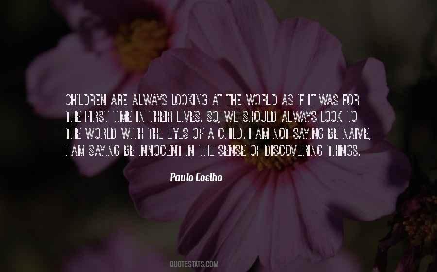 Quotes About Eyes Of A Child #170591