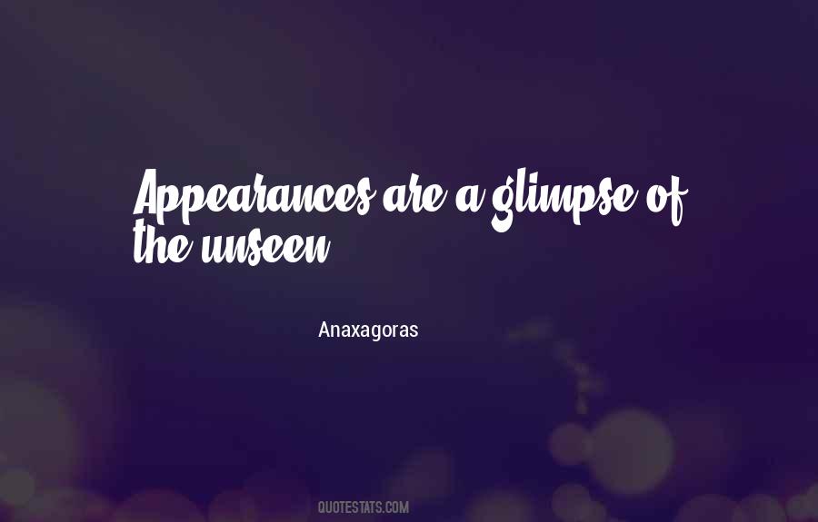 Quotes About Glimpse #1374001