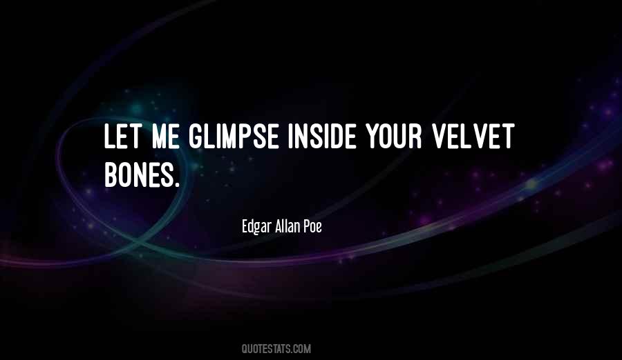 Quotes About Glimpse #1419165