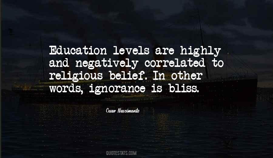 Quotes About Ignorance And Religion #1017424