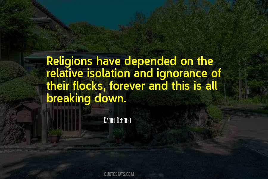 Quotes About Ignorance And Religion #1510605
