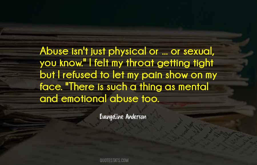 Quotes About Mental Abuse #1313960