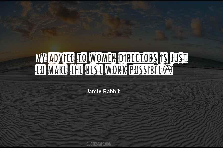 Work Women Quotes #20599