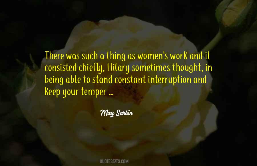 Work Women Quotes #6818