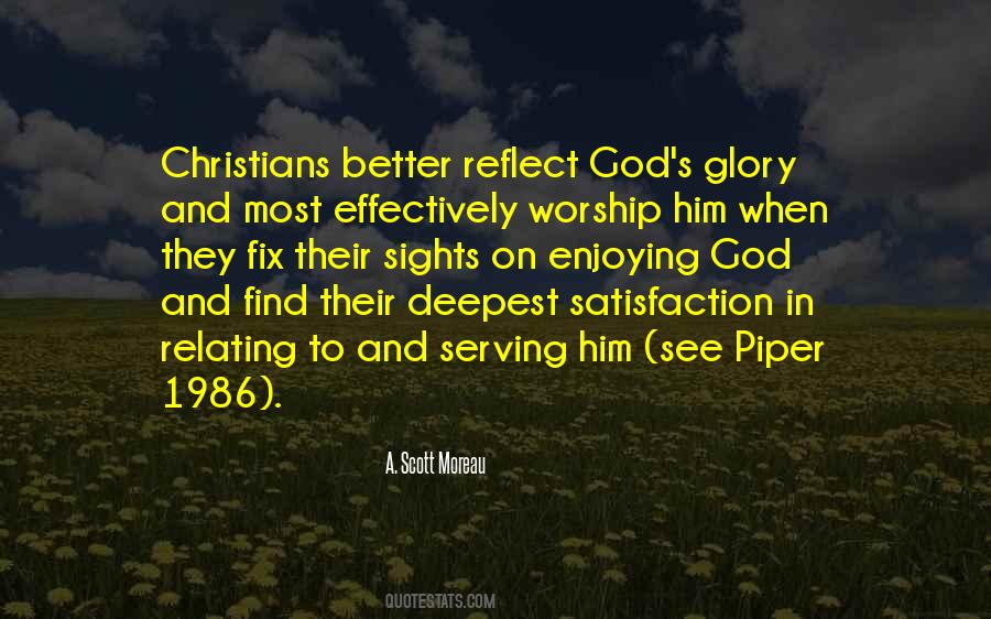 Quotes About Satisfaction In God #833866
