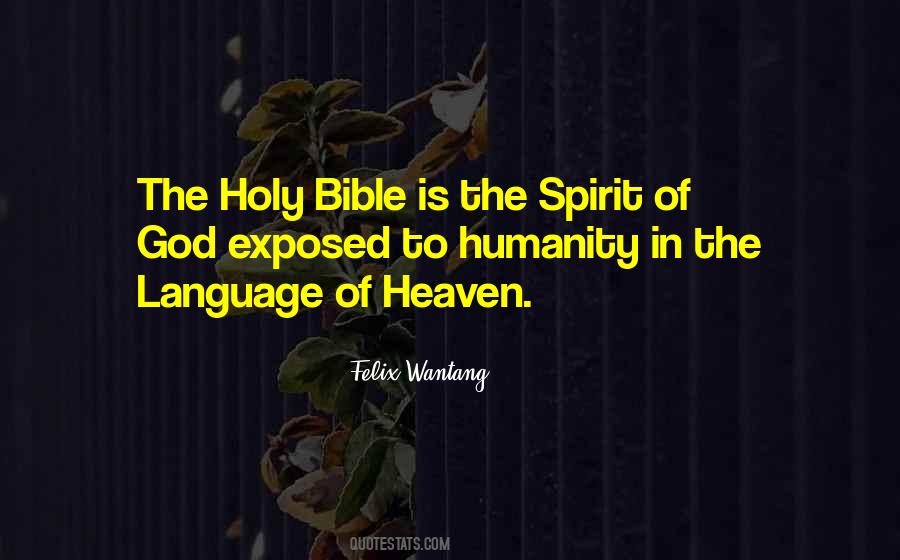 Quotes About Heaven In The Bible #473422