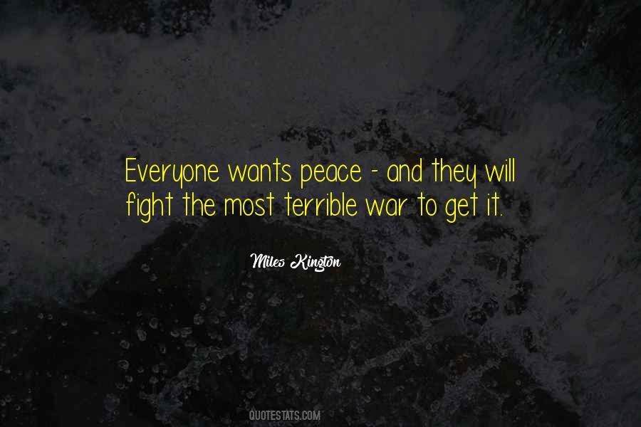 Quotes About War #1865877