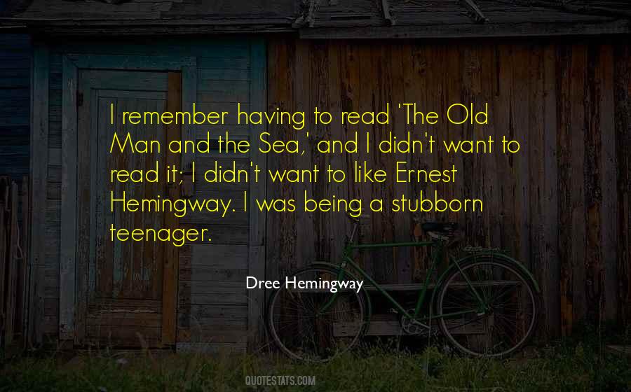 Quotes About The Sea Hemingway #317472