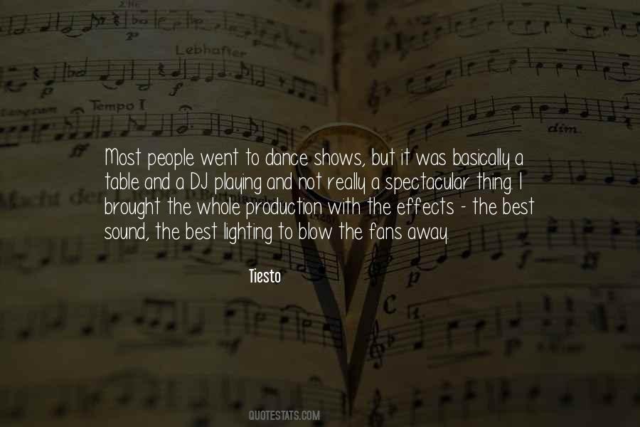 Quotes About Sound Effects #1310064