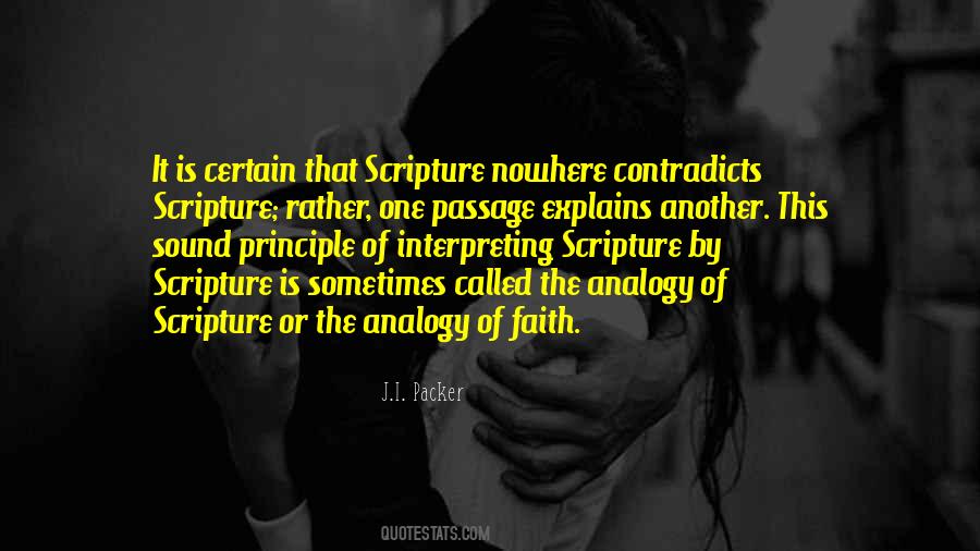 Quotes About Interpreting Scripture #1246265