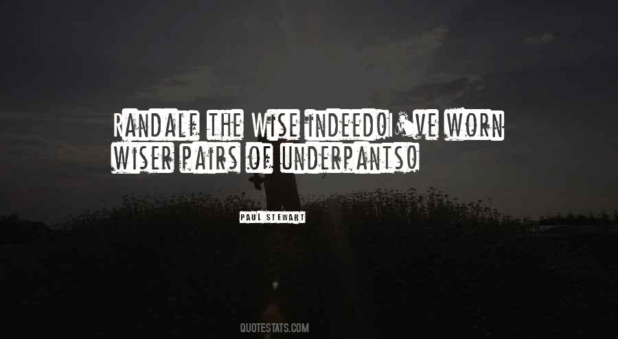 Quotes About Underpants #310366