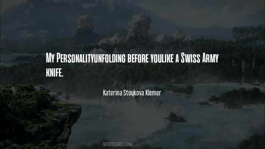 Quotes About Swiss #602209