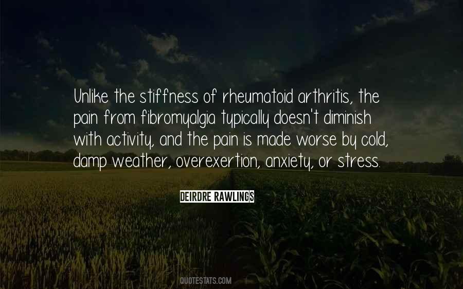Quotes About Stiffness #1697420