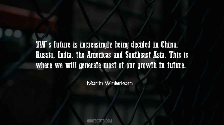 Future Growth Quotes #1384430