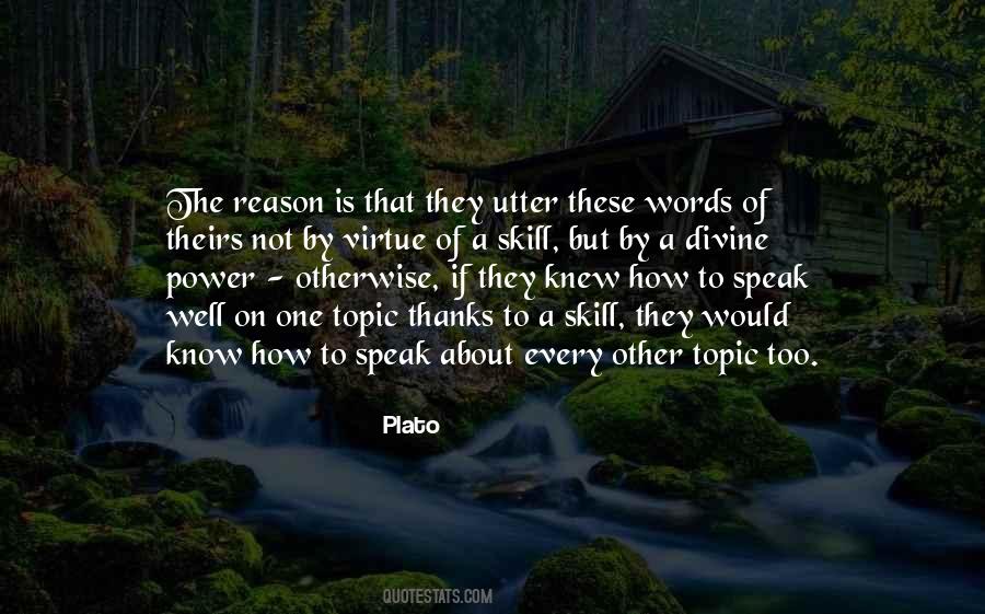 Divine Reason Quotes #1174099