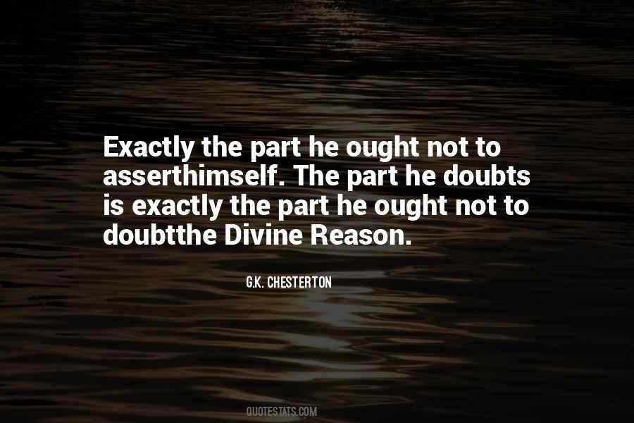 Divine Reason Quotes #1445171