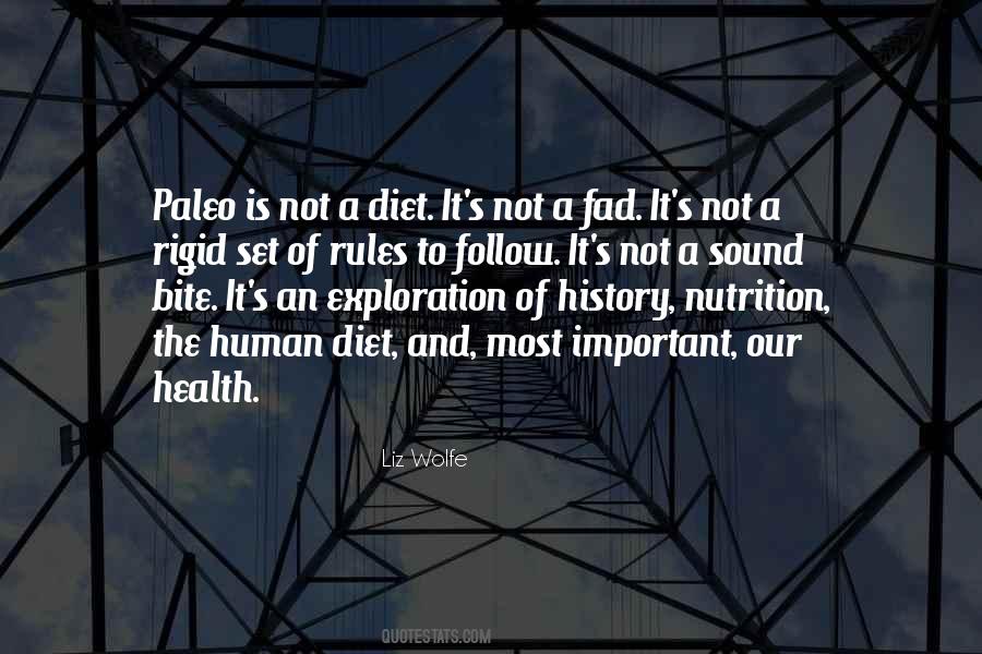 Quotes About Paleo Diet #66585