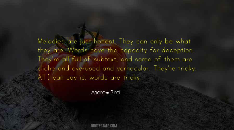 Quotes About Words Are Just Words #121997