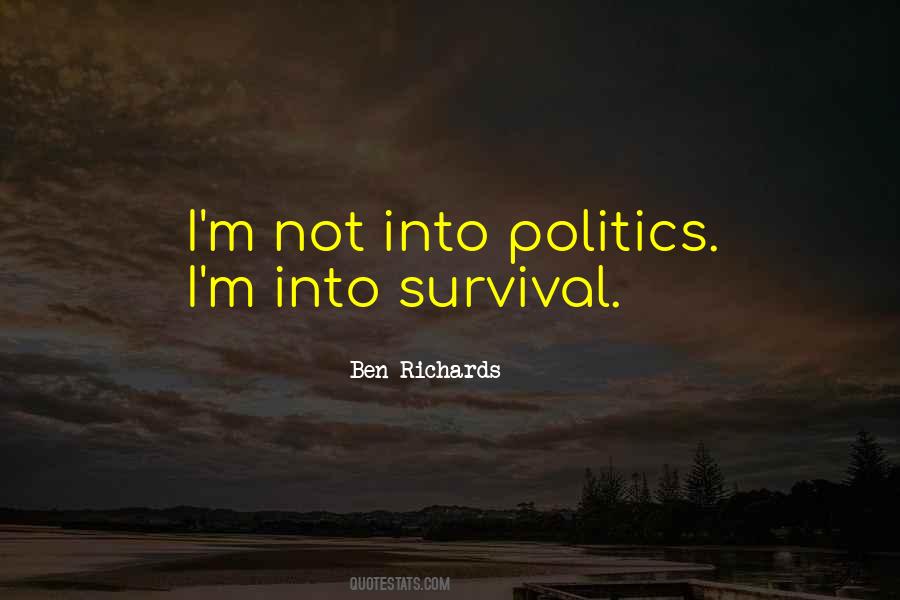 Quotes About Survival #1635693