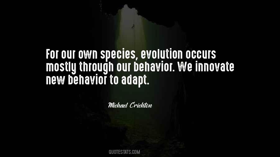 Behavior We Quotes #381048