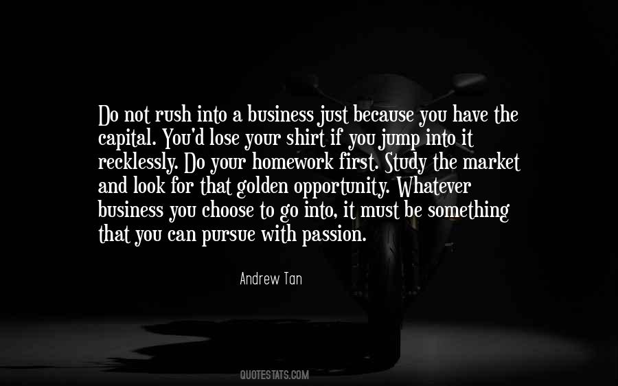 Quotes About Passion For Business #149050