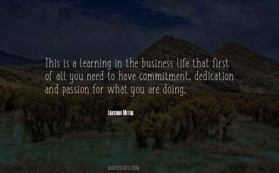 Quotes About Passion For Business #3900