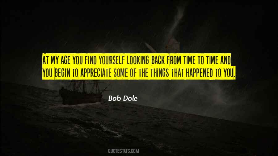 Quotes About Looking Back At The Past #8256