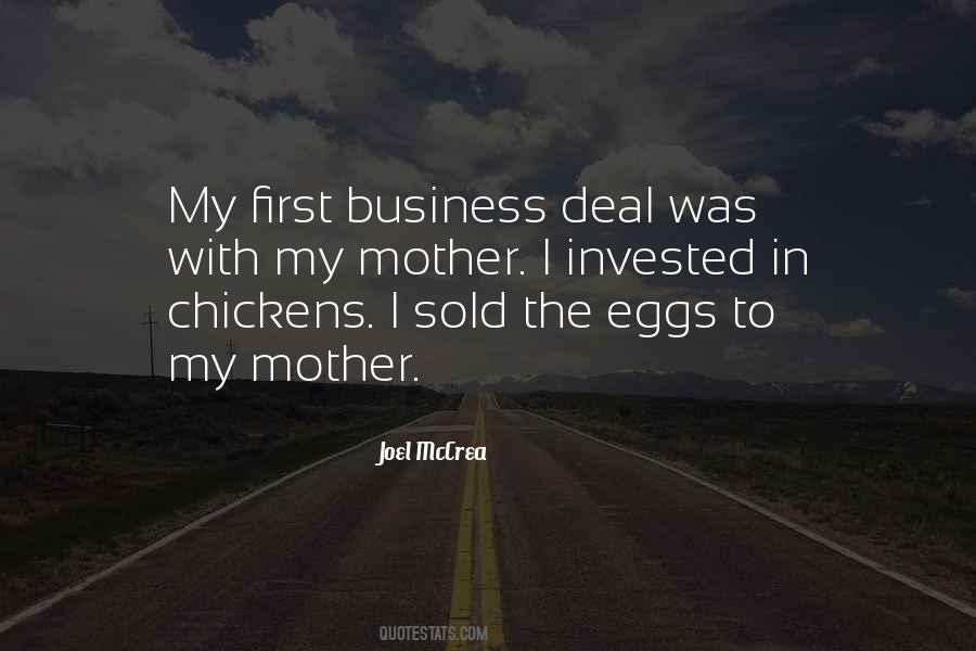 Quotes About Eggs And Chickens #1333916