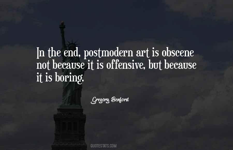 Quotes About Offensive Art #1735341