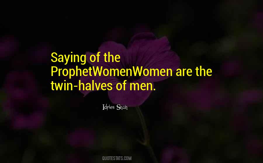 Quotes About Halves #1188780