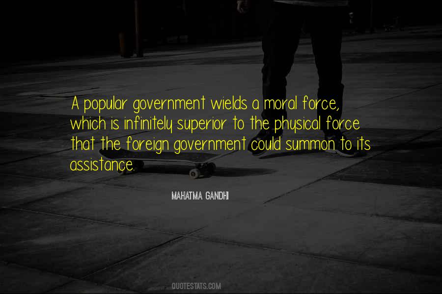 Quotes About Government Assistance #1414709