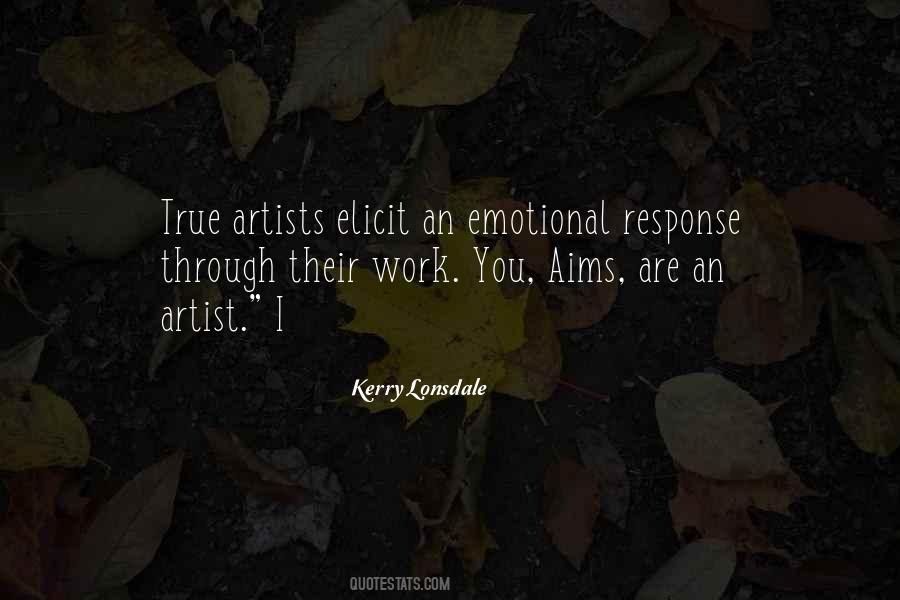 Quotes About True Artists #1508000