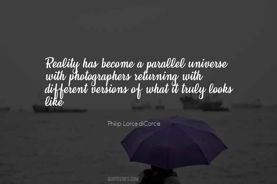 Quotes About Versions Of Reality #1679181