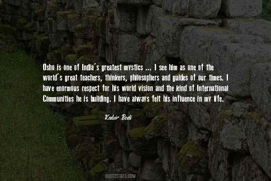 Quotes About Influence Of Teachers #186603