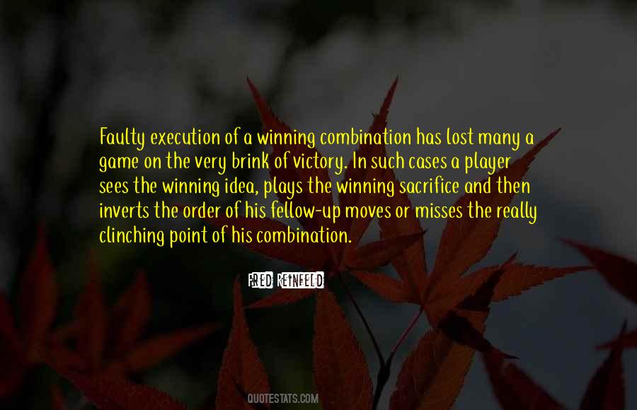 Quotes About Winning A Game #438670