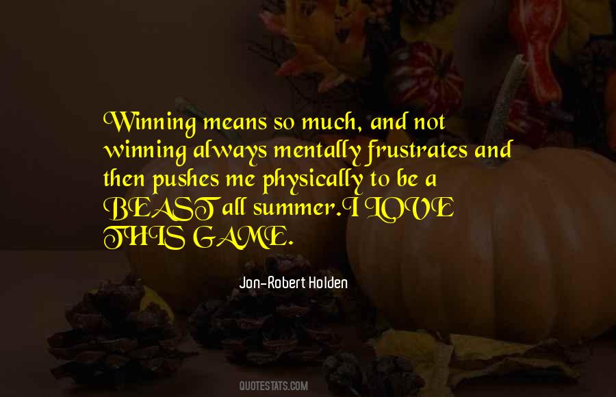 Quotes About Winning A Game #830020