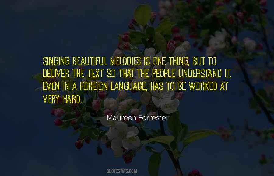 Beautiful Language Quotes #111263