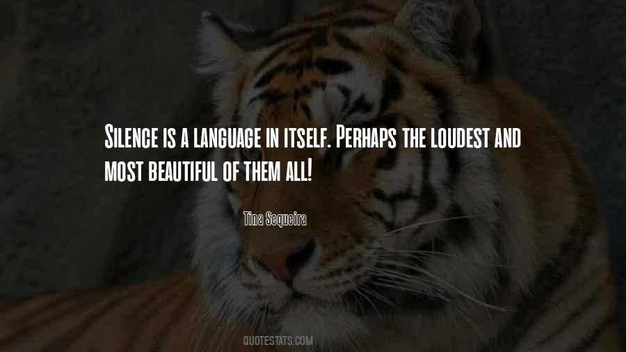 Beautiful Language Quotes #757006