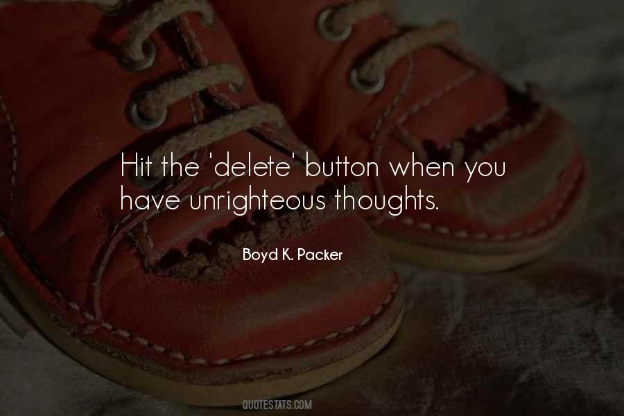 The Delete Button Quotes #1832268