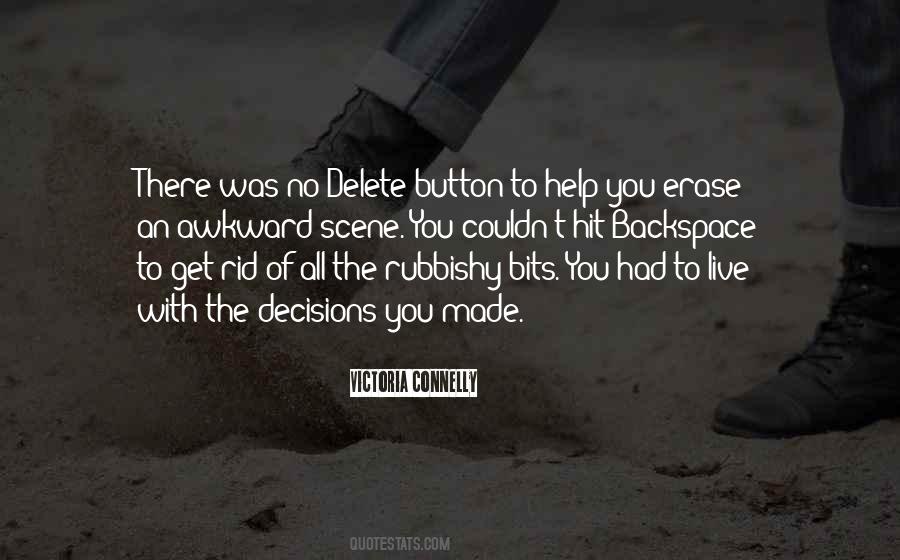 The Delete Button Quotes #847026