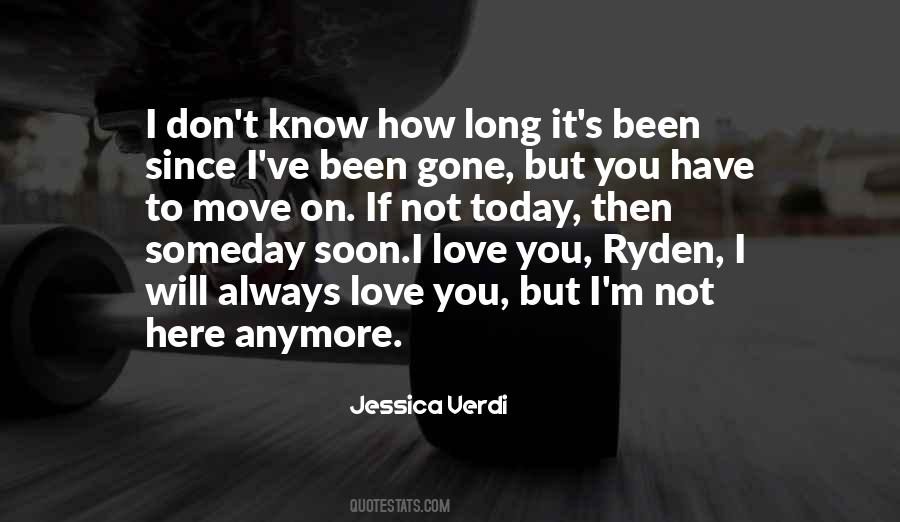 Love Move On Quotes #57962