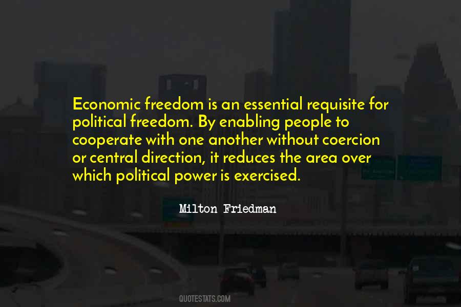 Quotes About Economic Freedom #1157284