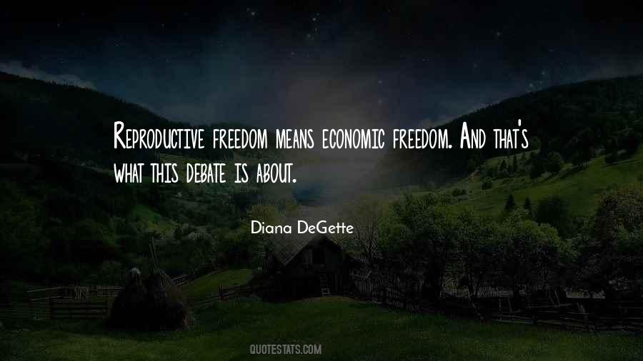 Quotes About Economic Freedom #1589135
