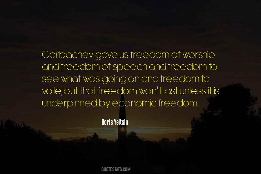 Quotes About Economic Freedom #1704224