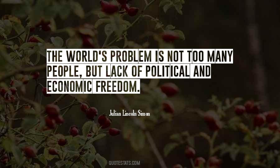 Quotes About Economic Freedom #1743821