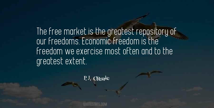 Quotes About Economic Freedom #73515